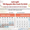 [Infographics] Lịch nghỉ Tết Canh Tý 2020 của học sinh Hà Nội, TP.HCM