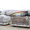 Hàng viện trợ của Trung Quốc đến Caracas. (Nguồn: CNN)