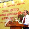 Phó Thủ tướng Trương Hòa Bình phát biểu tại buổi lễ. (Nguồn: baochinhphu.vn)
