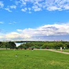 Phong cảnh tuyệt đẹp nhìn từ đồi ra sông Moskva trong công viên Kolomen. (Ảnh: Duy Trinh/TTXVN)