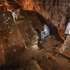 Các nhà khảo cổ tại hang động ở Mexico. (Nguồn: nationalgeographic)