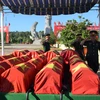 Lễ truy điệu, cải táng 52 hài cốt liệt sỹ tại Nghĩa trang liệt sỹ Tam Nông (Đồng Tháp). Ảnh minh họa. (Nguồn: TTXVN)