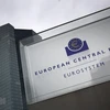Trụ sở Ngân hàng Trung ương châu Âu (ECB) tại Frankfurt am Main, miền tây nước Đức, ngày 12/3/2020. (Ảnh: AFP/TTXVN)