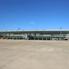 Cảng Hàng không quốc tế Đà Nẵng tạm dừng hoạt động, các sân đỗ vắng máy bay từ 0 giờ ngày 28/7/2020. (Ảnh: Trần Lê Lâm/TTXVN)