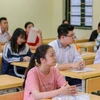 Thí sinh dự thi Trung học phổ thông quốc gia 2019. Ảnh minh họa. (Ảnh: Minh Sơn/Vietnam+)