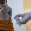Thử nghiệm vắcxin phòng COVID-19 trên tình nguyện viên tại Sao Paulo, Brazil, ngày 21/7/2020. (Nguồn: AFP/TTXVN)