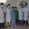Bệnh nhi N.T.H, 11 tuổi, phường Võ Cường, thành phố Bắc Ninh được các y, bác sĩ cấp cứu kịp thời đã hồi phục. (Ảnh: Thái Hùng/TTXVN)