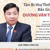 [Infographics] Tân Bí thư Tỉnh ủy Bắc Giang Dương Văn Thái