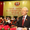 Tổng Bí thư, Chủ tịch nước Nguyễn Phú Trọng phát biểu chỉ đạo Đại hội. (Ảnh: Trí Dũng/TTXVN) 