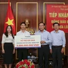 Thaco hỗ trợ xây lại ngôi làng cho đồng bào dân tộc ở Trà Leng. (Nguồn: Vietnam+)