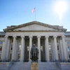 Trụ sở Bộ Tài chính Mỹ tại Washington, DC. (Ảnh: AFP/TTXVN)