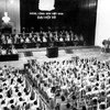 Đại hội đại biểu toàn quốc lần thứ VII của Đảng họp tại Thủ đô Hà Nội từ ngày 24-27/6/1991. Tham dự Đại hội có 1.176 đại biểu, đại diện cho hơn 2 triệu đảng viên trong cả nước. (Ảnh: Kim Hùng/TTXVN)