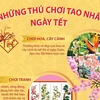[Infographics] Những thú chơi tao nhã của người Việt ngày Tết