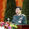 Thượng tướng Phan Văn Giang, Ủy viên Thường vụ Quân ủy Trung ương, Tổng tham mưu trưởng Quân đội nhân dân Việt Nam, Thứ trưởng Bộ Quốc phòng. (Ảnh: TTXVN)