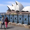 Nhà hát Opera House ở Sydney. (Nguồn: AFP/TTXVN)