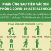 [Infographics] Phản ứng sau tiêm vaccine phòng COVID-19 AstraZeneca