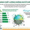 [Infographics] So sánh chất lượng không khí ở khu vực châu Á