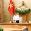 Thủ tướng Phạm Minh Chính phát biểu khai mạc phiên họp. (Ảnh: Dương Giang/TTXVN) 