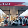 Một trạm xăng của Citgo, công ty con có trụ sở tại Washington, DC, Mỹ thuộc Tập đoàn dầu khí nhà nước Venezuela PDVSA. (Ảnh: AFP/TTXVN) 