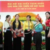 Các đại biểu dự Đại hội đại biểu toàn quốc các dân tộc thiểu số Việt Nam lần thứ II năm 2020. (Ảnh: TTXVN) 