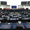 Toàn cảnh lễ khai mạc phiên họp toàn thể của Nghị viện châu Âu tại Strasbourg, Pháp ngày 7/6/2021. (Ảnh: AFP/TTXVN)