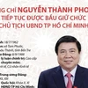 Ông Nguyễn Thành Phong tiếp tục giữ chức Chủ tịch UBND TP Hồ Chí Minh