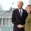 Tổng thống Mỹ Joe Biden và Thủ tướng Đức Angela Merkel. (Nguồn: dw.com)