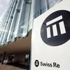 Biểu tượng của tập đoàn tái bảo hiểm Thụy Sĩ Swiss Re. (Nguồn: Reuters)