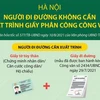 [Infographics] Quy định mới về Giấy đi đường của Hà Nội từ 10/8