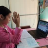 Học sinh học trực tuyến qua Internet. Ảnh minh họa. (Ảnh: PM/Vietnam+)
