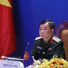 Thượng tướng Hoàng Xuân Chiến, Thứ trưởng Bộ Quốc phòng. (Ảnh: Dương Giang/TTXVN) 