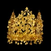 Vương miện vàng - một trong những cổ vật bằng vàng trong kho báu Bactrian Treasure của Afghanistan. (Nguồn: Getty)