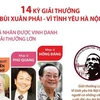 [Infographics] 14 kỳ giải thưởng Bùi Xuân Phái - Vì tình yêu Hà Nội