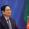 Hình ảnh Thủ tướng Phạm Minh Chính tham dự Hội nghị cấp cao ASEAN-Ấn Độ lần thứ 18. (Ảnh: Dương Giang/TTXVN) 