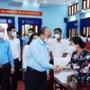 Chủ tịch nước Nguyễn Xuân Phúc tiếp xúc cử tri Thành phố Hồ Chí Minh