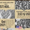 [Infographics] Xuất khẩu hạt điều của Việt Nam về đích sớm