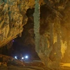 Động Ngườm Ngao (bản Gun, xã Đàm Thủy, huyện Trùng Khánh, tỉnh Cao Bằng) được đánh giá là một trong những hang động đẹp nhất Việt Nam. (Ảnh: Chu Hiệu/TTXVN) 