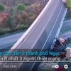 Video hiện trường vụ sập cầu dẫn đường cao tốc ở Trung Quốc