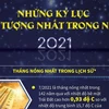 [Infographics] Những kỷ lục ấn tượng nhất trong năm 2021