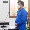 Bị cáo Đặng Quang Toàn tại phiên tòa xét xử. (Nguồn: Báo Đồng Nai)