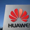 Biểu tượng Huawei. (Ảnh: AFP/TTXVN) 