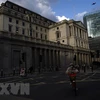 Trụ sở Ngân hàng Trung ương Anh (BoE) tại thủ đô London. (Ảnh: AFP/TTXVN)