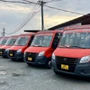 Xe buýt tiêu chuẩn châu Âu được đưa vào hoạt động trên địa bàn tỉnh An Giang. (Ảnh: Thanh Sang/TTXVN)