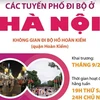 [Infographics] Khám phá 4 không gian đi bộ ở thủ đô Hà Nội