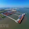 Một góc Cảng Nam Hải Đình Vũ. (Ảnh: An Đăng/TTXVN) 