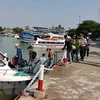 Vận chuyển hành khách trên tuyến đường thủy Hội An-Cù Lao Chàm. (Ảnh: Đoàn Hữu Trung/TTXVN)