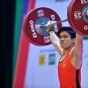 Lực sỹ Nguyễn Ngọc Trung giành Huy chương Đồng Cử tạ hạng cân 61kg