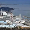 Các bể nước thải có chứa phóng xạ đã qua xử lý tại nhà máy điện hạt nhân Fukushima, Nhật Bản, ngày 8/1/2021. (Nguồn: Kyodo/TTXVN) 