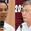Ông Nguyễn Đức Hòa (trái) và ông Nguyễn Văn Phong - hai Phó Chủ tịch UBND tỉnh Bình Thuận. (Nguồn: tuoitre.vn) 