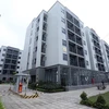 Một dự án nhà ở xã hội tại Khu đô thị mới Đại Lâm-Đại Thịnh, Hà Nội. (Ảnh: Phan Tuấn Anh/TTXVN)